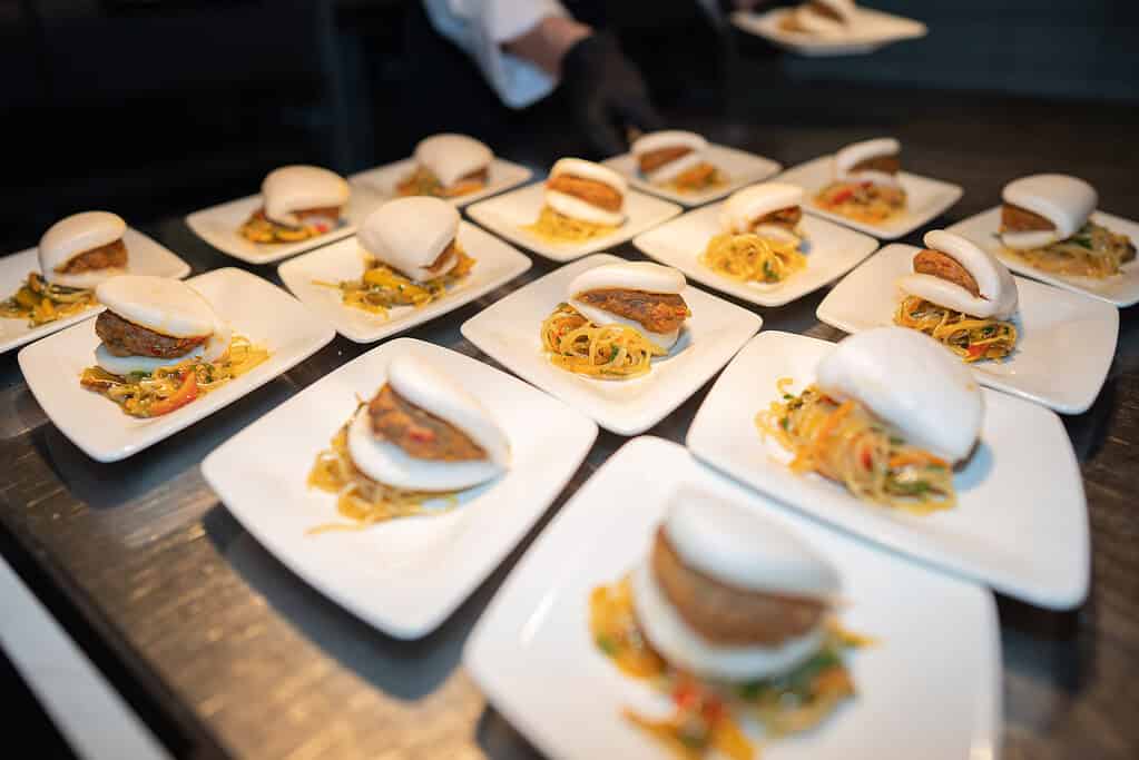 Leckere Häppchen der Steinburg beim Pralinenkurs